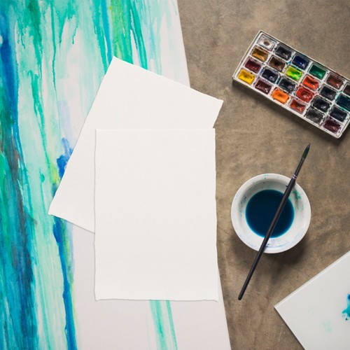 Sheets painting paper - 20,
