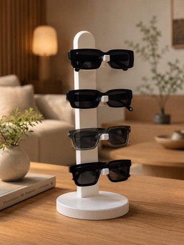 Modern sunglasses stand 3d - modern,