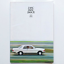 Brochure Mercedes C123 (W123