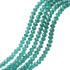 ❤ Faceted Rondelle Crystal