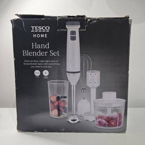 Tesco hand blender set white - tesco,
