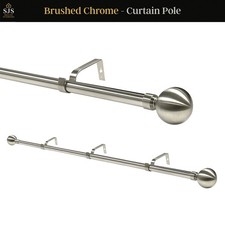 Curtain Pole Extendable 19mm