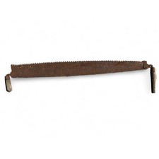 Antique / Vintage - Large 2 man Saw 45" inch blade 