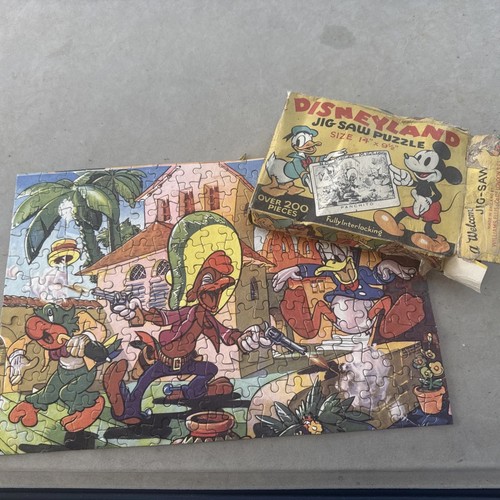 Vintage disneyland jigsaw - vintage,