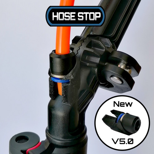 New hose stop gooseneck - new,