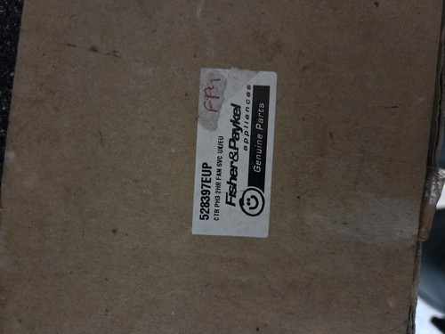 Fisher paykel dishdrawer fan - dishdrawer,