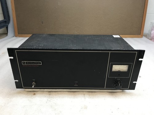 Vintage rackmount shure sr105 - vintage,