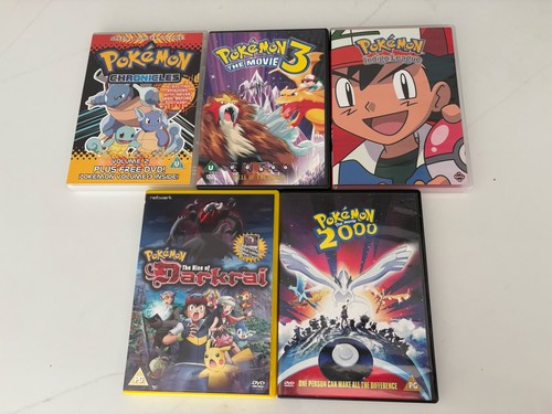 Pokémon dvd bundle various - dvd, x5