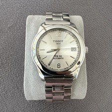 Tissot Watch Swiss 1853 PR50 Automatic Wristwatch Sapphire Crystal Stainless