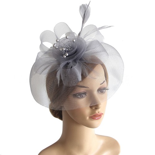 Tea party fascinator - fascinator, headwear