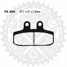 EBC Organic FA Brake Pads FA256 front Fit Cagiva Roadster 125 521 1997-2000