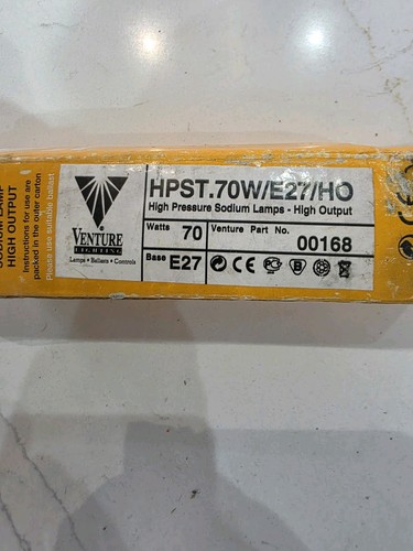 High pressure sodium lamp - pressure,