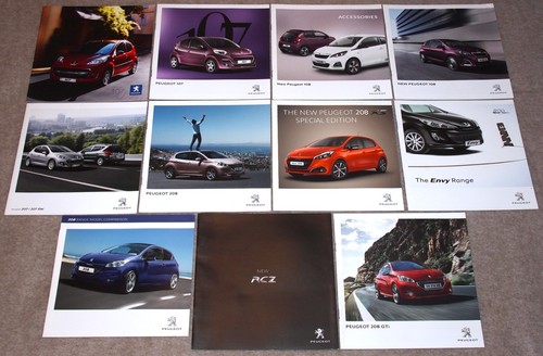 Peugeot car sales brochures - car,