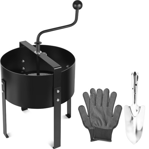 Rotary soil sifter - rotary,