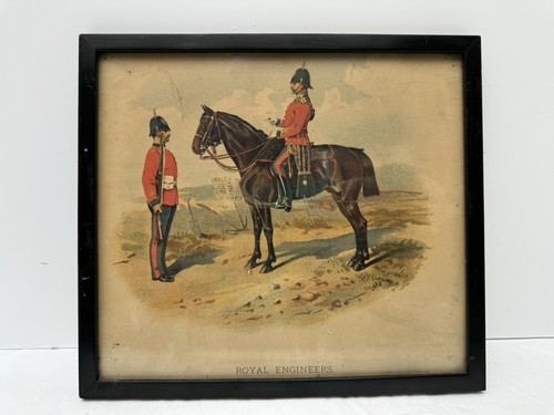 Royal regiment vintage print - regiment,