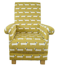 Chair Adult Armchair Mustard