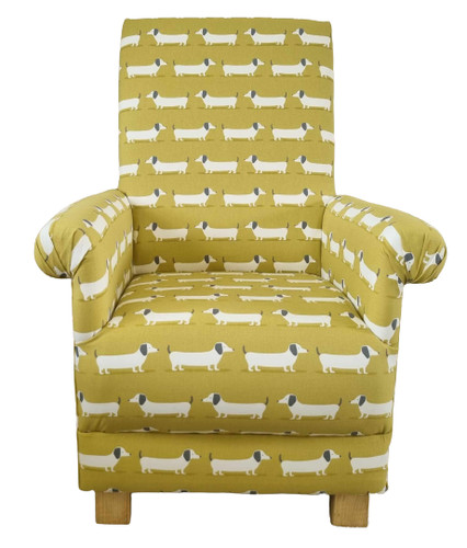 Chair adult armchair mustard - adult,