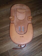 KINGS TROOP RHA LEATHER HORSE SHOE POUCH BRITISH ARMY ISSUE
