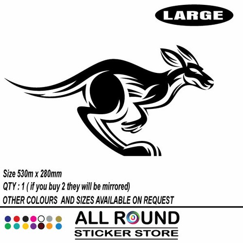 Kangaroo australian sticker - australian,