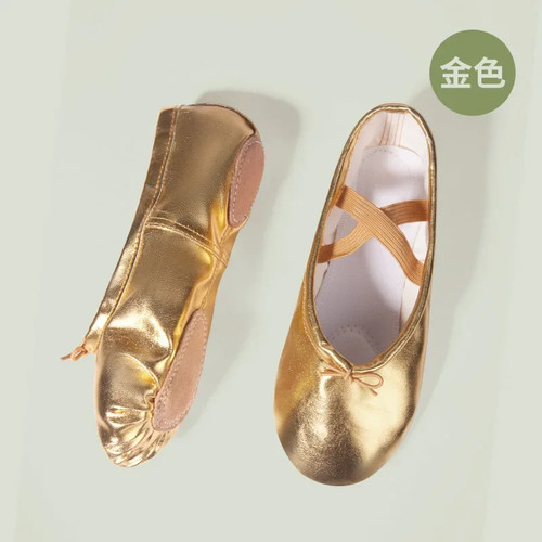 Girls ballet shoes - shoes, soft