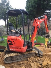 Kubota U17-3a Zero Swing 1.5t Mini Excavator