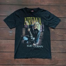 Vintage Nirvana T Shirt Black