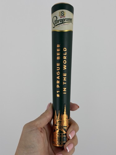 Staropramen beer tap handle - staropramen,