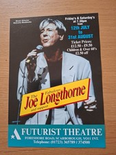 Handbill Joe Longthorne 1991