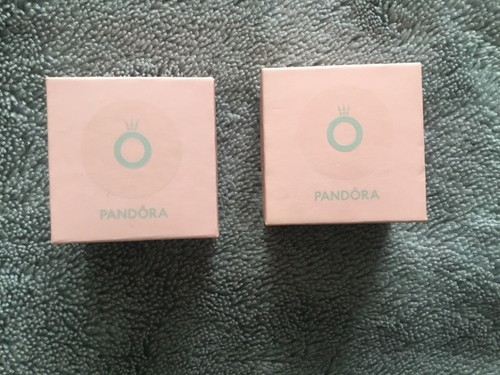 Pandora charm ring boxes x2 - charm,