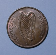 Ireland 1935 Irish Penny