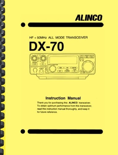 Alinco 50mhz - dx-70, +