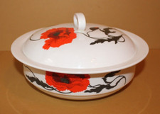 Wedgwood - Corn Poppy - Susie Cooper - Lidded Serving Tureen