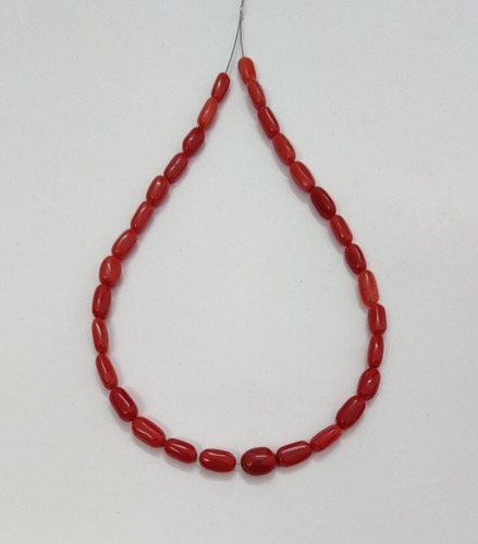 Italy red orange coral oval - coral,