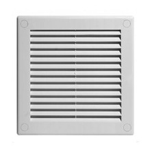 Air Vent Grille 300mm x 300mm with Fly Screen Wall Ventilation Cover 12" 12inch