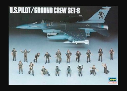 Pilot ground crew - crew, set