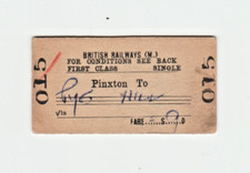 Railway Ticket British Rail