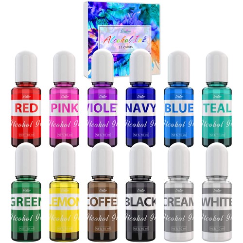 Colour resin ink set for - resin,