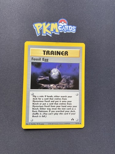 Pokemon tcg fossil egg neo - pokemon,
