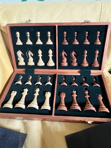 Vintage chess set - vintage,