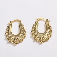GYPSY STYLE CREOLE EARRINGS