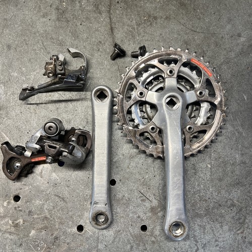 Shimano stx crankset and mechs - shimano,