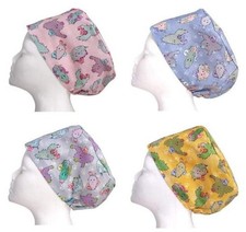 Adorable Cactus Cats Scrub Cap