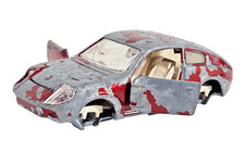 Corgi Toys Mini Marcos 850 GT Car No.341 Golden Jacks Spares And Repairs Unboxed