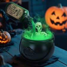 Halloween witch cauldron - witch,