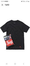 SUPREME HANES TAGLESS 3 T