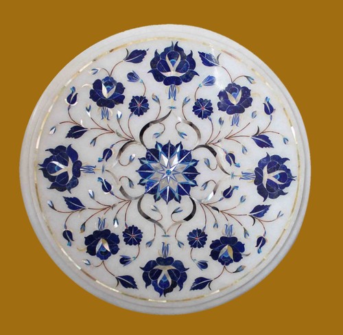 Marble coffee table semi - 15",