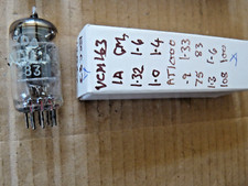 Mazda UK ECC83 12AX7 15mmLadder Anode  A   NOS Valve Tube AT1000 Tester MAY24A