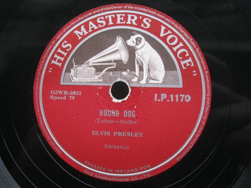 Elvis presley rpm hound dog - 78,