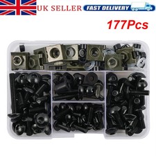 177x Black Fairing Bolts