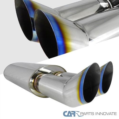 Dual slant burn tip - dual,